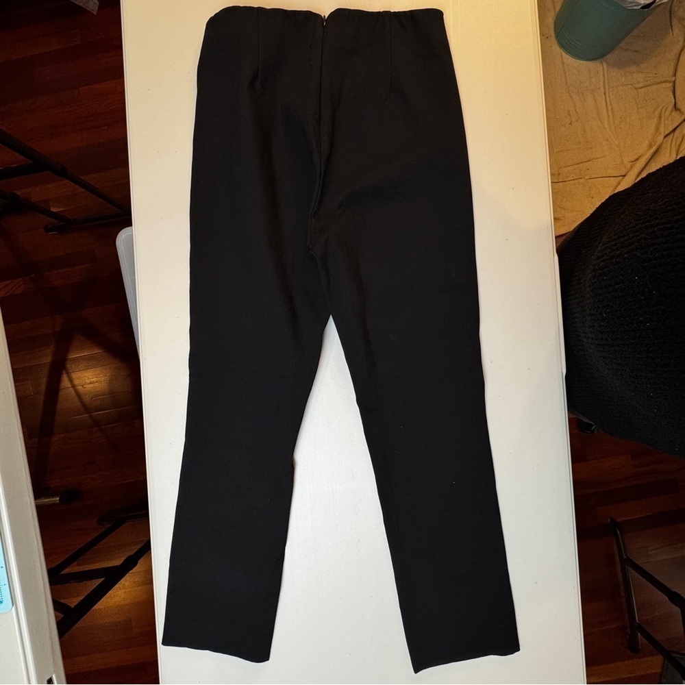 Rag & Bone Black Tailored Slacks Size 6 Classic Slim Work Career Pants - Picture 4 of 13
